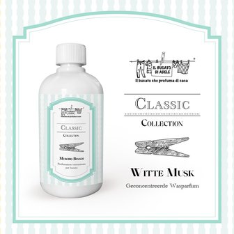 Wasparfum Muschio Bianco 500ml / Witte Musk