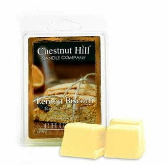 Chestnut Hill Candles Soja Wax Melt Lemon Biscotti