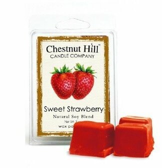 Chestnut Hill Candle Sweet Strawberry soja waxmelt