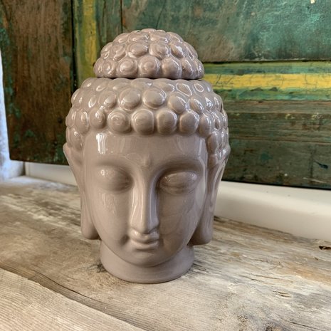 Geurbrander Buddha head big taupe