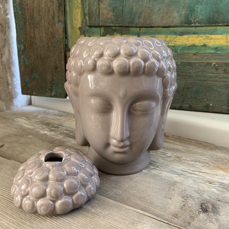 Geurbrander Buddha head big taupe