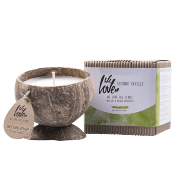 Coconut candle – Darjeeling Delight